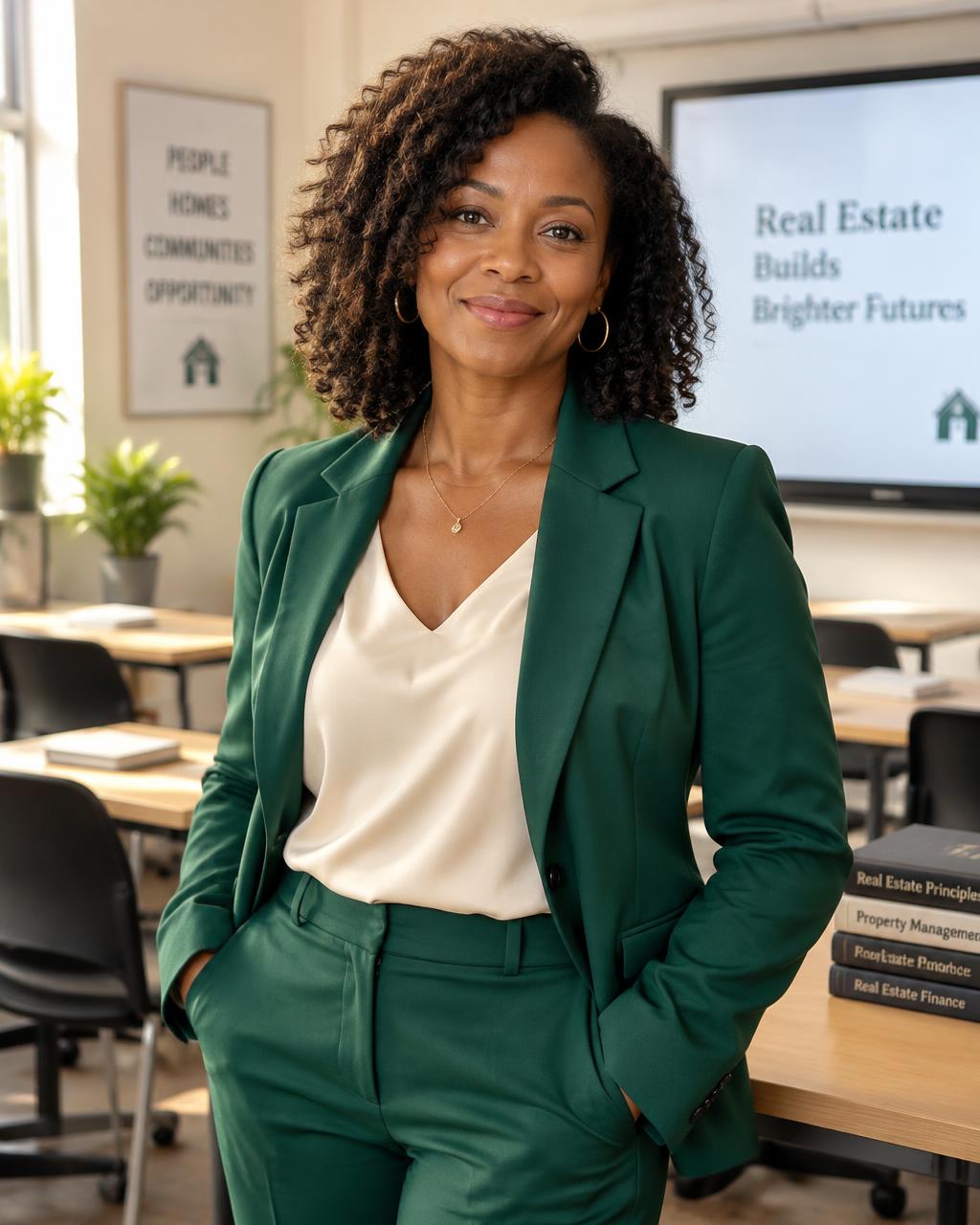 Maya Bennett, your instructor, welcoming you to the classroom